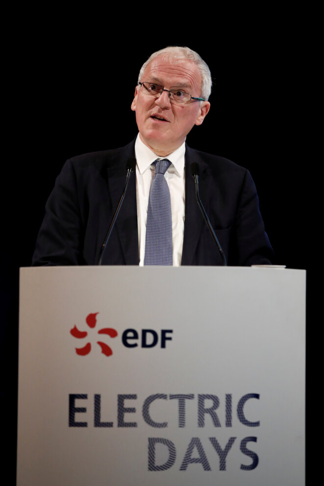 Jean-Bernard Lévy, PDG d'EDF en novembre 2018. © Reuters
