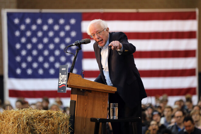 Bernie Sanders le 9 mars 2019 à Des Moines dans l'Iowa © Reuters / Scott Morgan. Bernie Sanders le 9 mars 2019 à Des Moines dans l'Iowa © Reuters / Scott Morgan.