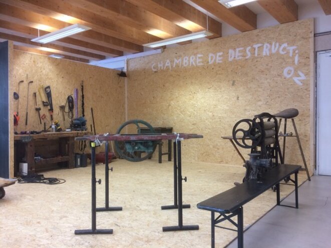 Chambre de destruction © Marguerite Bordat Chambre de destruction © Marguerite Bordat