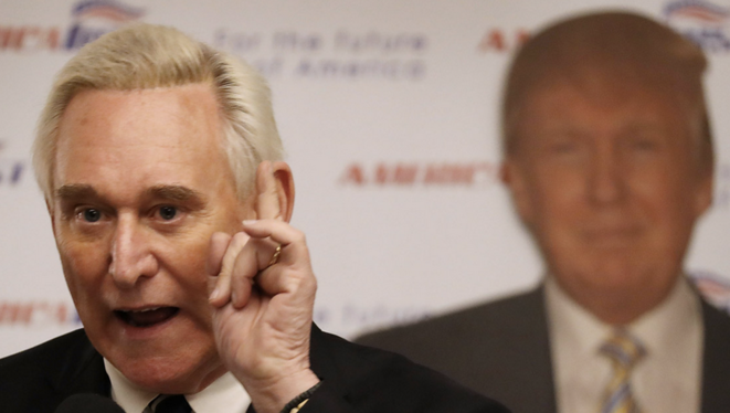 Roger Stone. © Reuters Roger Stone. © Reuters