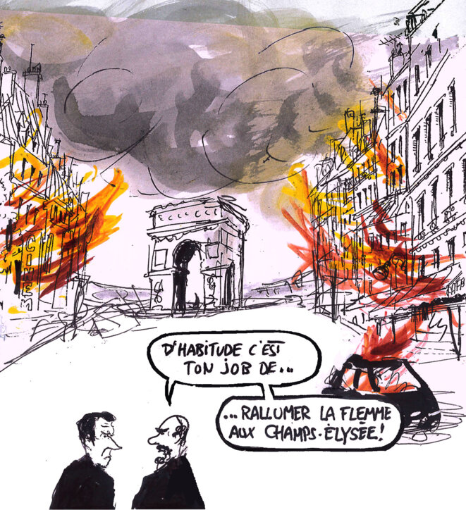 Saccage des Champs-Élysées