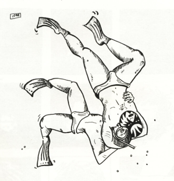 Dessin de Modi (Le Sabot n°5) Dessin de Modi (Le Sabot n°5)