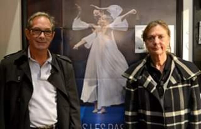 Robert Swinston, directeur du CNDC d’Angers, avec sa co-directrice Claire Rousier, en octobre 2017 à Angers Robert Swinston, directeur du CNDC d’Angers, avec sa co-directrice Claire Rousier, en octobre 2017 à Angers