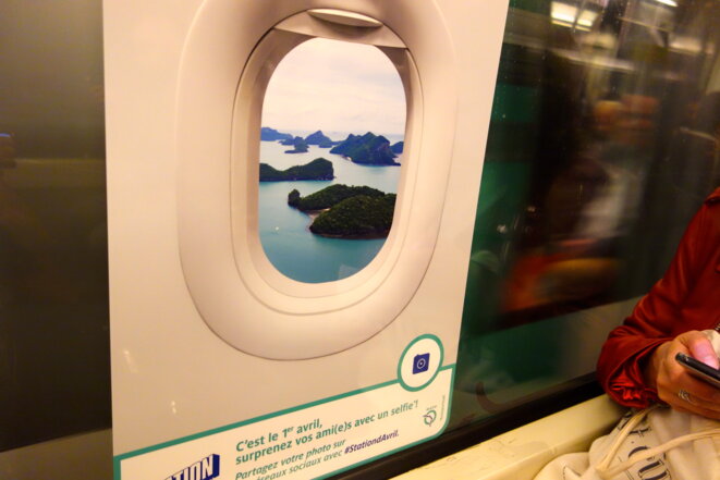 Blague de la RATP © Pol Blague de la RATP © Pol