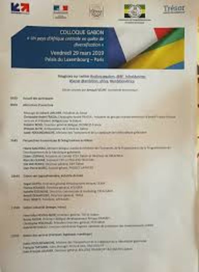 SÉNAT - colloque Gabon, 29 mars 2019 SÉNAT - colloque Gabon, 29 mars 2019