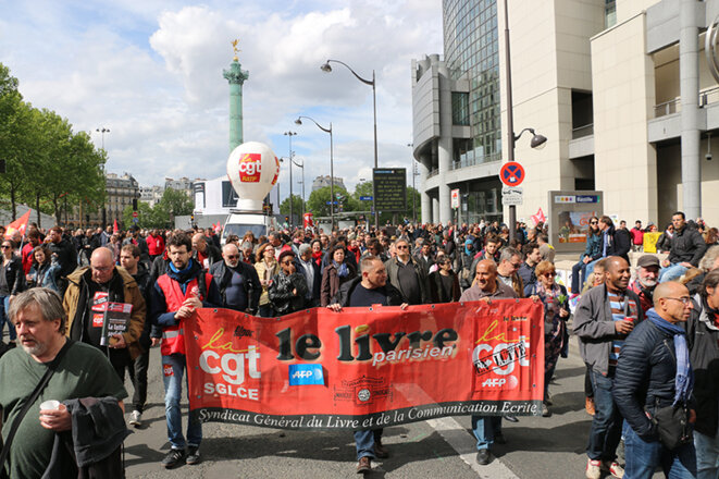 Manifestation du 1er mai 2018, à Paris Manifestation du 1er mai 2018, à Paris