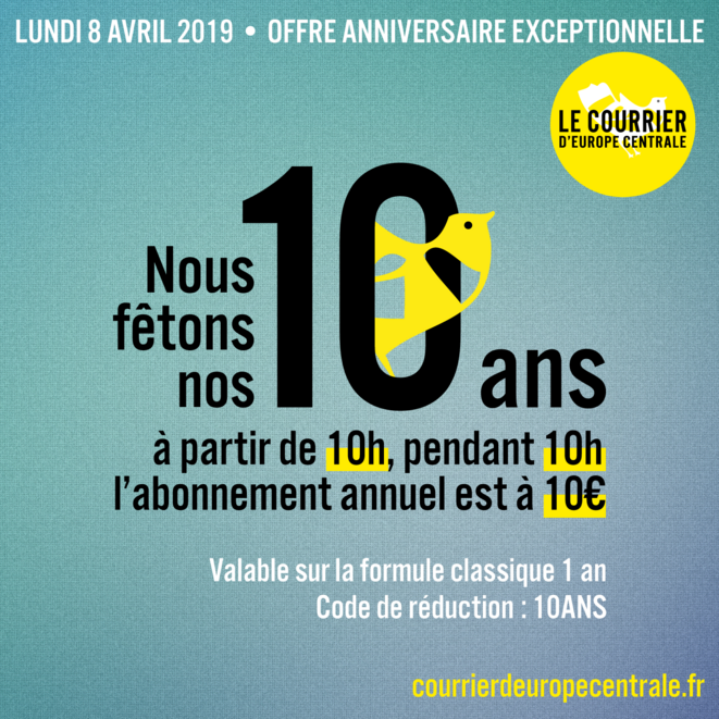 De Hulala au Courrier d’Europe centrale, déjà dix années d’aventures !