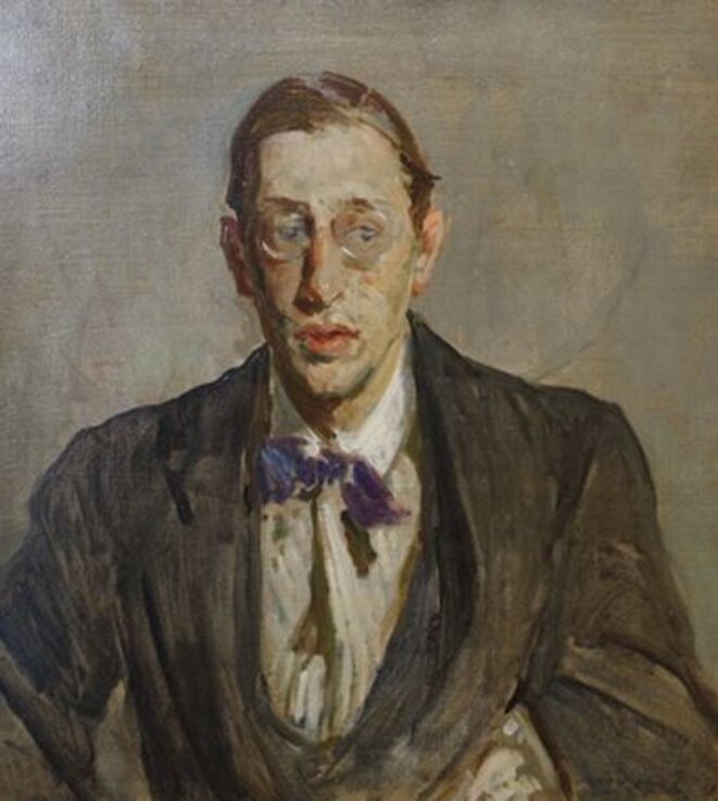 Jacques-Émile Blanche, "Étude pour le portrait d'Igor Stravinsky", 1913 (Rouen, musée des Beaux-Arts). Jacques-Émile Blanche, "Étude pour le portrait d'Igor Stravinsky", 1913 (Rouen, musée des Beaux-Arts).