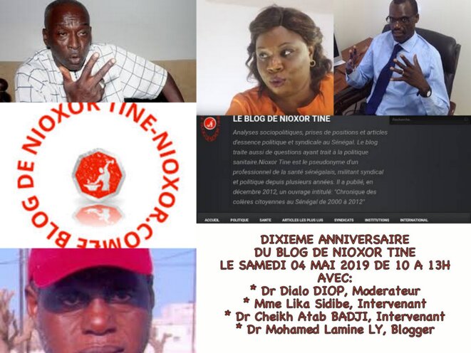 Dixième anniversaire du blog de Nioxor Tine Dixième anniversaire du blog de Nioxor Tine