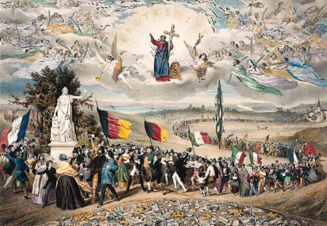 République universelle, démocratique et sociale (1848) © Paris, musée Carnavalet République universelle, démocratique et sociale (1848) © Paris, musée Carnavalet