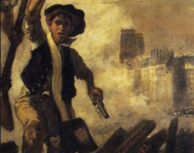 Notre-Dame et le peuple qui se soulève guidé par la Liberté Notre-Dame et le peuple qui se soulève guidé par la Liberté