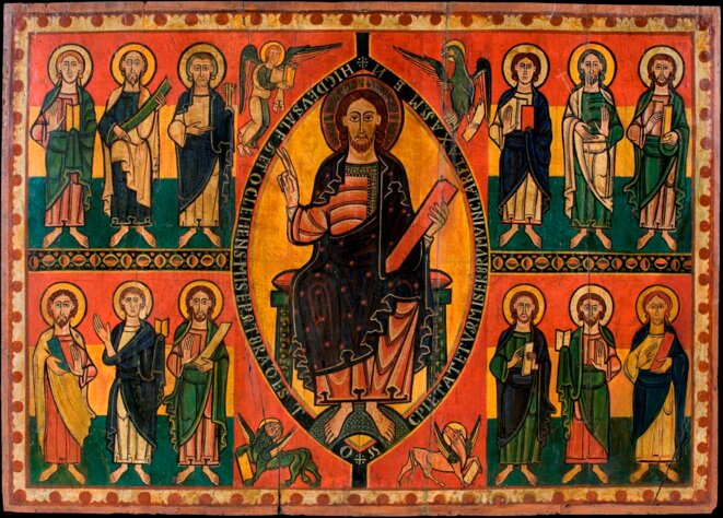 © Christ en majesté (vers 1150/1200) © Christ en majesté (vers 1150/1200)