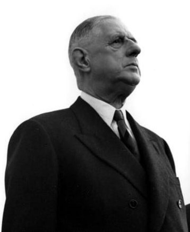 Charles de Gaulle en 1961 © Bundesarchive / Wikimedia Commons
