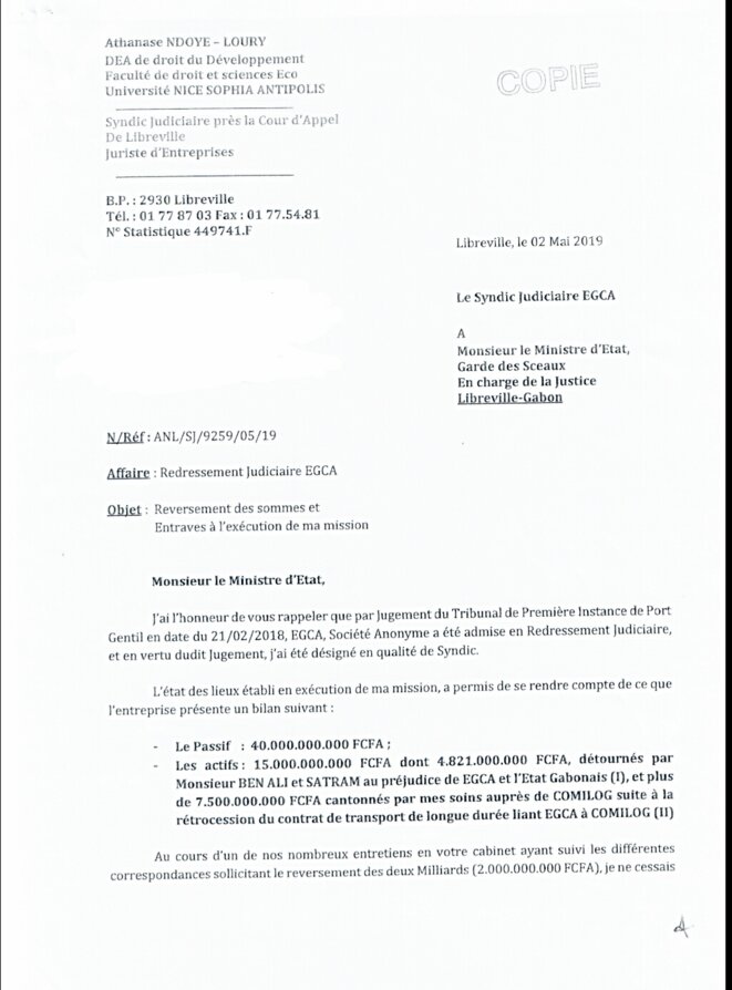 Me Ndoye Loury livre sa part de vérité Me Ndoye Loury livre sa part de vérité