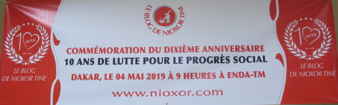 Banderole du dixième anniversaire du blog de Nioxor Tine © Nioxor Tine Banderole du dixième anniversaire du blog de Nioxor Tine © Nioxor Tine