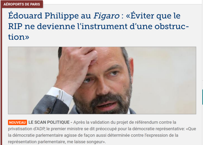 http://www.lefigaro.fr/politique/le-scan/edouard-philippe-au-figaro-eviter-que-le-rip-ne-devienne-l-instrument-d-une-obstruction-20190510 http://www.lefigaro.fr/politique/le-scan/edouard-philippe-au-figaro-eviter-que-le-rip-ne-devienne-l-instrument-d-une-obstruction-20190510
