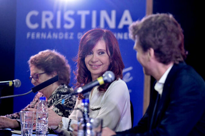 Cristina Kirchner au Salon du livre en Argentine © Tiempo Argentino Cristina Kirchner au Salon du livre en Argentine © Tiempo Argentino