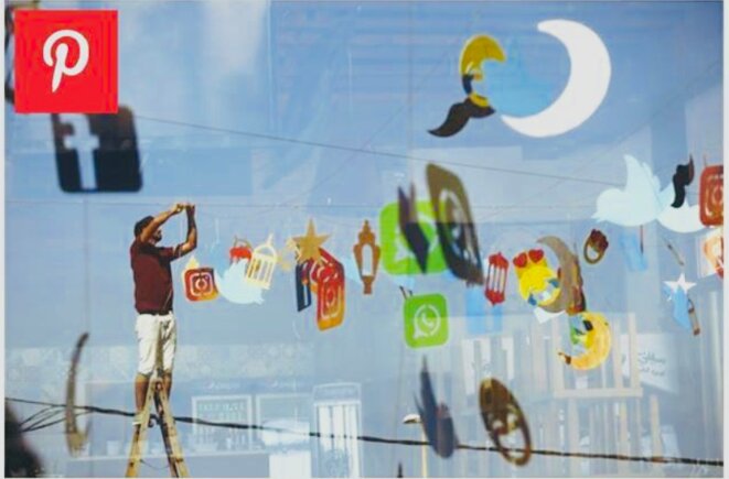 Gaza, Palestine, entame du Ramadan 2017, Mohammed Abed, artiste palestinien décorant les abord d’un café - Getti Images © E’M.C. Palestine Gaza, Palestine, entame du Ramadan 2017, Mohammed Abed, artiste palestinien décorant les abord d’un café - Getti Images © E’M.C. Palestine