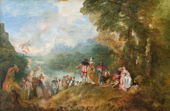 Antoine Watteau, l'embarquement pour Cythère Antoine Watteau, l'embarquement pour Cythère