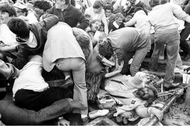 Le drame du Heysel, le 29 mai 1985 au stade Heysel (depuis, Roi Baudouin) à Bruxelles | © Reuters Le drame du Heysel, le 29 mai 1985 au stade Heysel (depuis, Roi Baudouin) à Bruxelles | © Reuters