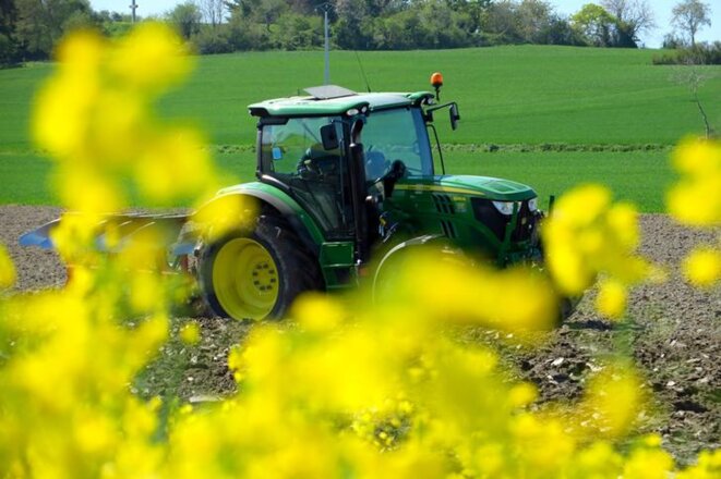 Une exploitation agricole à Ardevon (Normandie). © Reuters Une exploitation agricole à Ardevon (Normandie). © Reuters