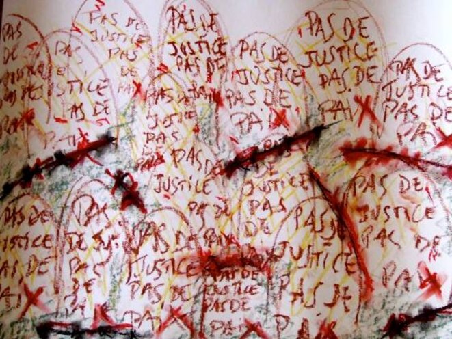 Pas de justice pas de paix Pas de justice pas de paix