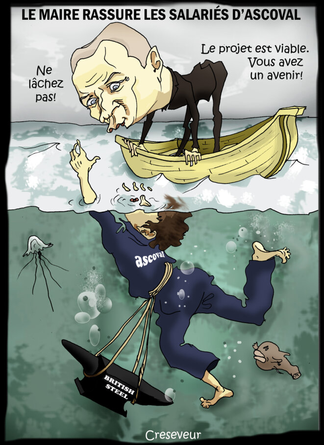 Le dessin du jour (humour en images) - Page 26 Le-maire-rassure-les-ascoval
