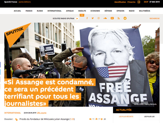 Julian Assange. Le Royaume-Uni fera ce que les États-Unis leur diront de faire...