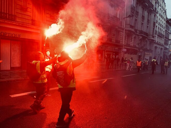 Paris le 08/12/2018. © Pierre Thomas/IPR Paris le 08/12/2018. © Pierre Thomas/IPR