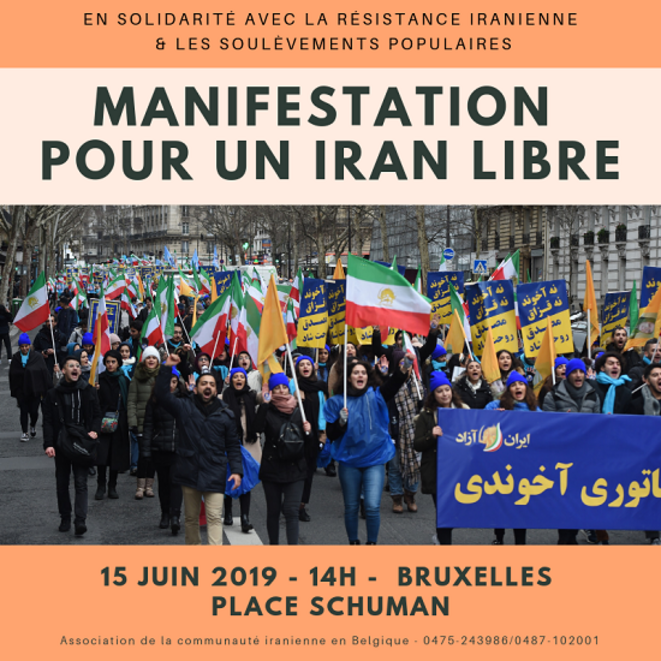 la diaspora Iranienne se retrouvera avec ses soutiens internationaux pour demander à l’Union européenne de mettre fin à sa politique de complaisance avec le régime en Iran. la diaspora Iranienne se retrouvera avec ses soutiens internationaux pour demander à l’Union européenne de mettre fin à sa politique de complaisance avec le régime en Iran.