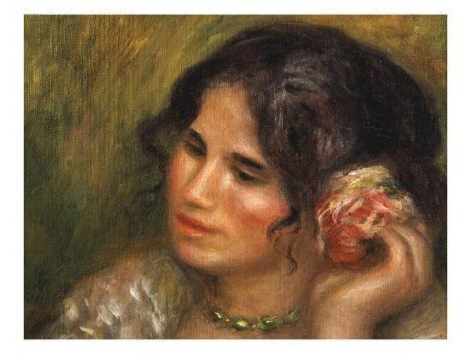 pierre-auguste-renoir-gabrielle-a-la-rose-gabrielle-with-a-rose-1911-detail
