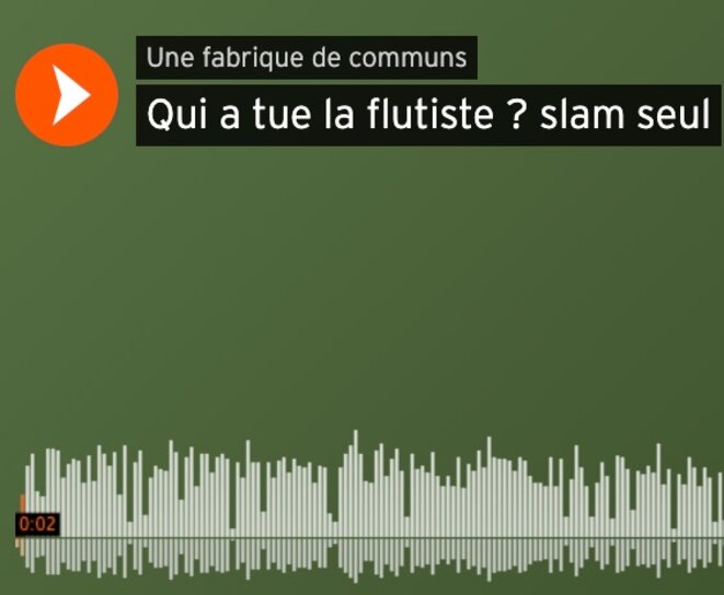 Slam sur Sound Cloud © Christian Bois Slam sur Sound Cloud © Christian Bois