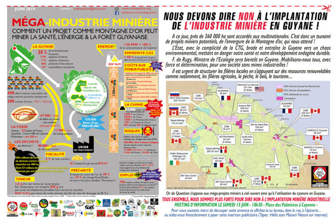 La Guyane sous la cloche de la Recherche minière aurièfre internationale La Guyane sous la cloche de la Recherche minière aurièfre internationale
