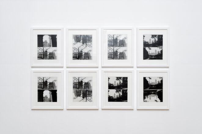 Babette Mangolte, "Composites buildings" (détail), photographies, Spaces to SEE. Musée d'art contemporain de la Haute-Vienne, château de Rochechouart, 2019. © Babette Mangolte, Photo : Aurélien Mole Babette Mangolte, "Composites buildings" (détail), photographies, Spaces to SEE. Musée d'art contemporain de la Haute-Vienne, château de Rochechouart, 2019. © Babette Mangolte, Photo : Aurélien Mole