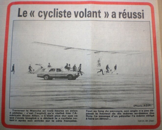 En illustration, un article paru en "une" de Centre Presse, le journal de la région de Poitiers, le 14 juin 1979. En illustration, un article paru en "une" de Centre Presse, le journal de la région de Poitiers, le 14 juin 1979.