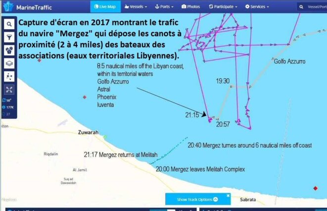 Afrique Italie en capture d'écran © D. CODANI