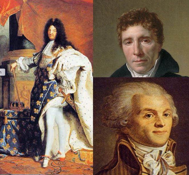 Louis XIV - Siéyès - Robespierre Louis XIV - Siéyès - Robespierre