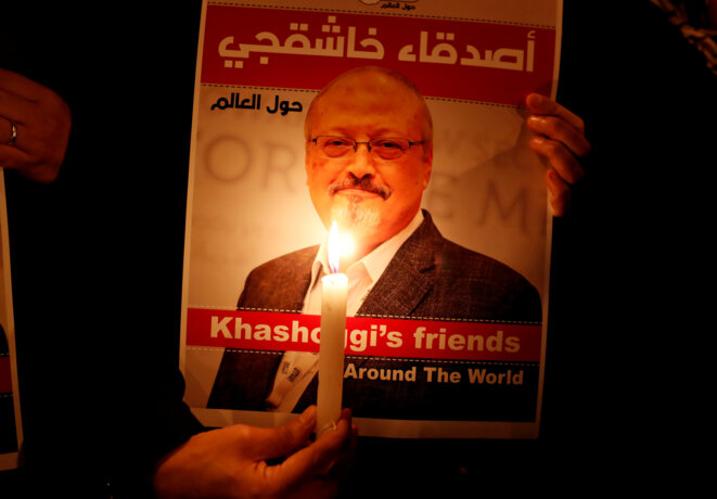 Hommage au journaliste Jamal Khashoggi © Reuters