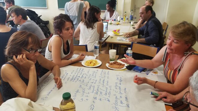 Atelier ville et genre, le 22 juin 2019. © LF Atelier ville et genre, le 22 juin 2019. © LF