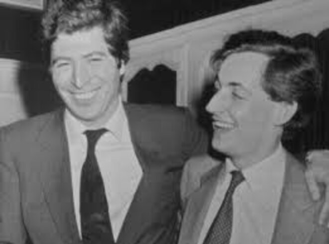Patrick BALKANY et Nicolas SARKOZY durant les heures de gloire du RPR Patrick BALKANY et Nicolas SARKOZY durant les heures de gloire du RPR