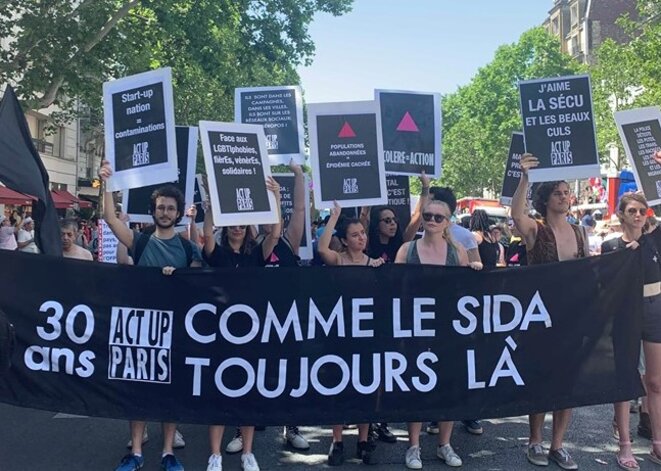 Act Up Paris Marche des Fiertés Paris 2019 Act Up Paris Marche des Fiertés Paris 2019