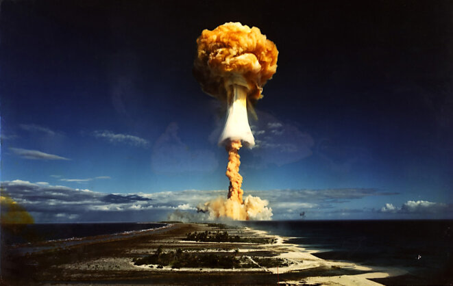 Essai nucléaire du 3 juillet 1970 à Mururoa Essai nucléaire du 3 juillet 1970 à Mururoa