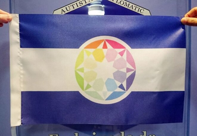 Drapeau Autistan © Autistan.shop Drapeau Autistan © Autistan.shop