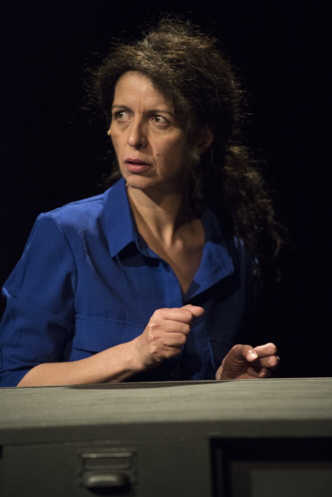 Myriam Saduis dans "Final cut" © Marie-Françoise Plissart Myriam Saduis dans "Final cut" © Marie-Françoise Plissart