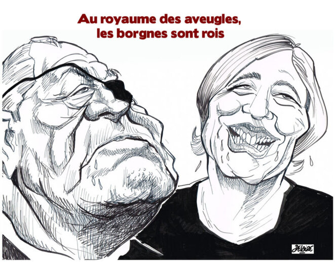 Papy Le Pen veut des sous ! Fifille ne donne pas.