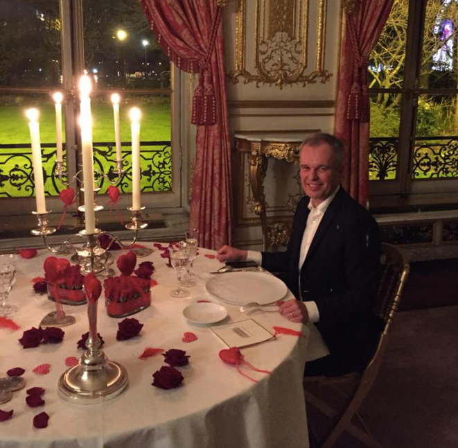 François de Rugy, pour la Saint-Valentin 2018. © DR/Mediapart François de Rugy, pour la Saint-Valentin 2018. © DR/Mediapart