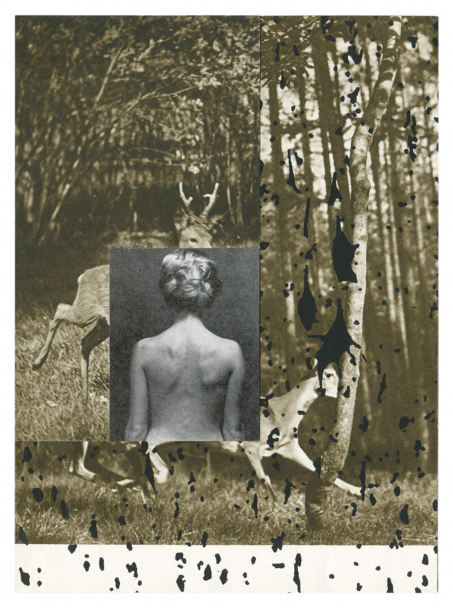 Barbara Breitenfellner, WVZ 109, 2009, collage et sérigraphie, collection Sabine Schirdewahn et Matthias Wagner K © Barbara Breitenfellner Barbara Breitenfellner, WVZ 109, 2009, collage et sérigraphie, collection Sabine Schirdewahn et Matthias Wagner K © Barbara Breitenfellner
