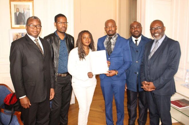 DÊPOT D'UNE LETTRE OFFICIELLE A MR DENIS SASSOU NGUESSO POUR EXIGER UNE SECONDE CONFERENCE NATIONALE DÊPOT D'UNE LETTRE OFFICIELLE A MR DENIS SASSOU NGUESSO POUR EXIGER UNE SECONDE CONFERENCE NATIONALE