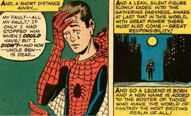 « Amazing Fantasy » #15 (1962). © DR « Amazing Fantasy » #15 (1962). © DR