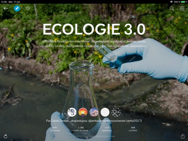 écologie 3.0 webmag flipboard par davidzentao © david zentao